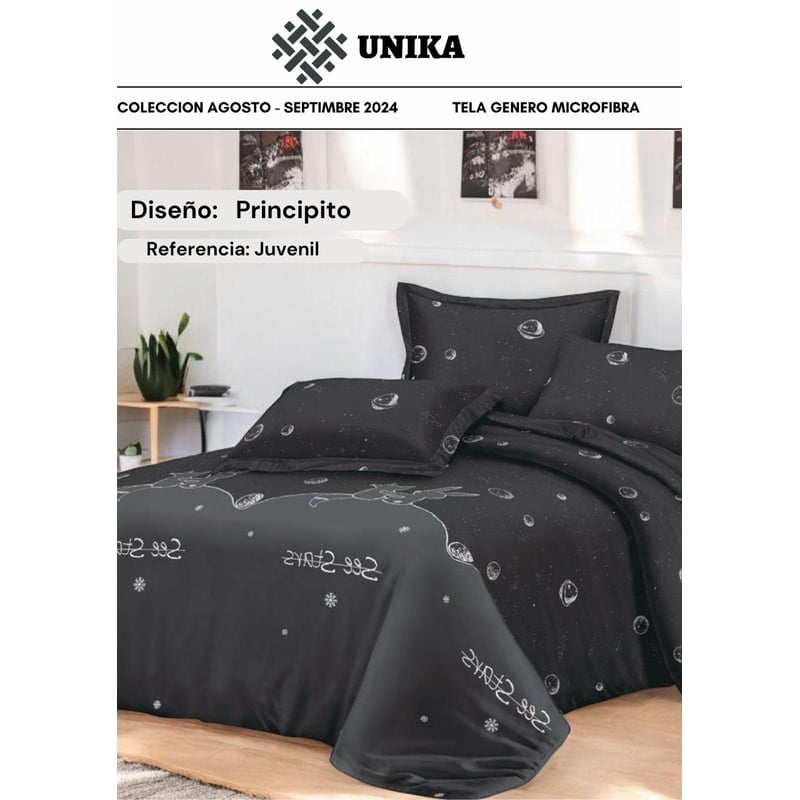 Juego de sabanas Cama King Principito SIRENITAS