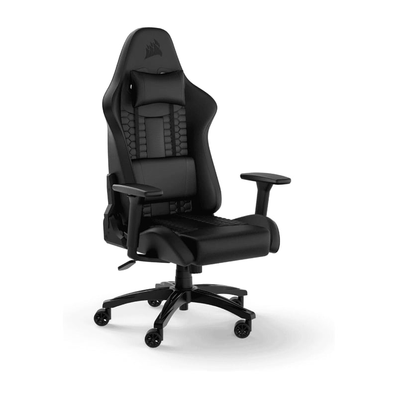 Silla Gamer Corsair Tc100 Relaxed Negra Cuero Sintetico CORSAIR