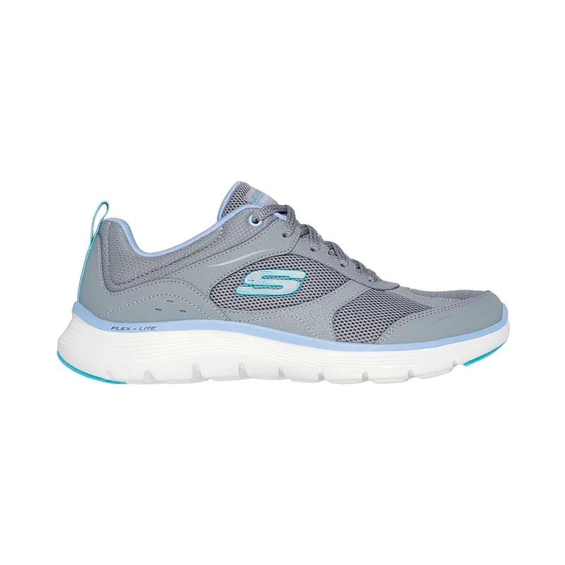 Skechers flex appeal mujer gris sale