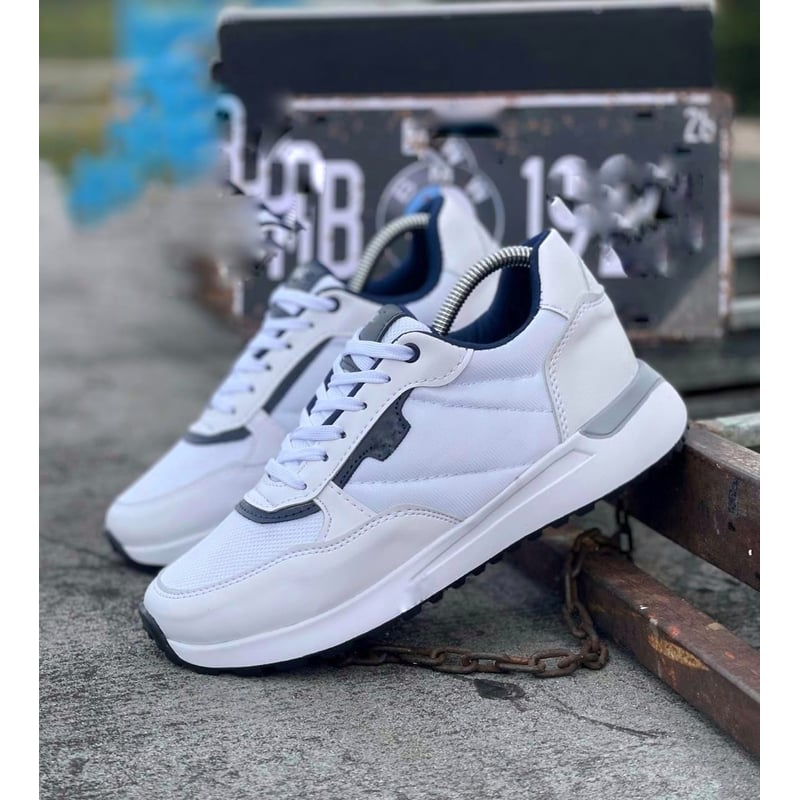 Tenis OP Ati Para Hombre Color Blanco Y Negro OCEAN PACIFIC