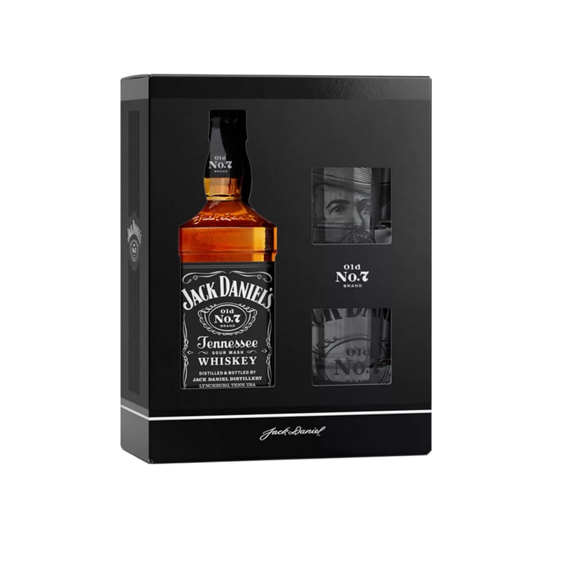 Estuche Whiskey Jack Daniels + 2 Vasos JACK DANIELS