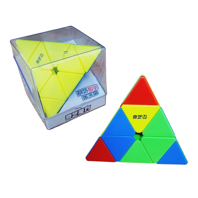 GAN Pyraminx 60 Magneti – Speed Cube Piramide Magnetico Stickerless Con Sistema GES+, Rivestimento UV, 64g - 4