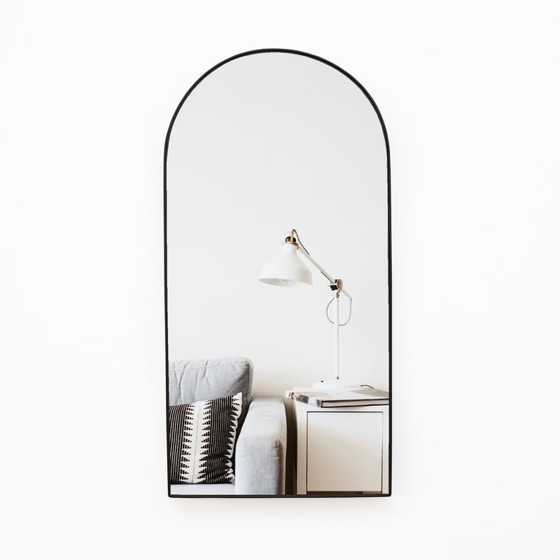 SANDALO - Espejo de Pared Irregular 80 x 40 cm