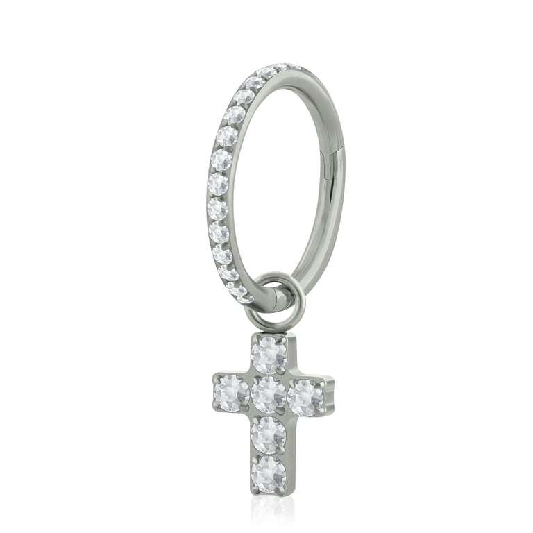 Piercing Anello Per Labbra Bcr 1,2mm Clicker Cerniera E 3mm - Foto 6