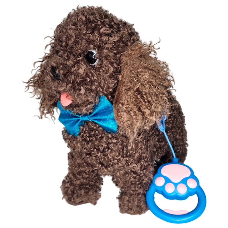 Perro peluche ladra y camina shop