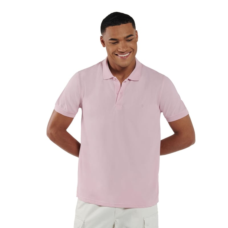 Camisa polo rosada on sale