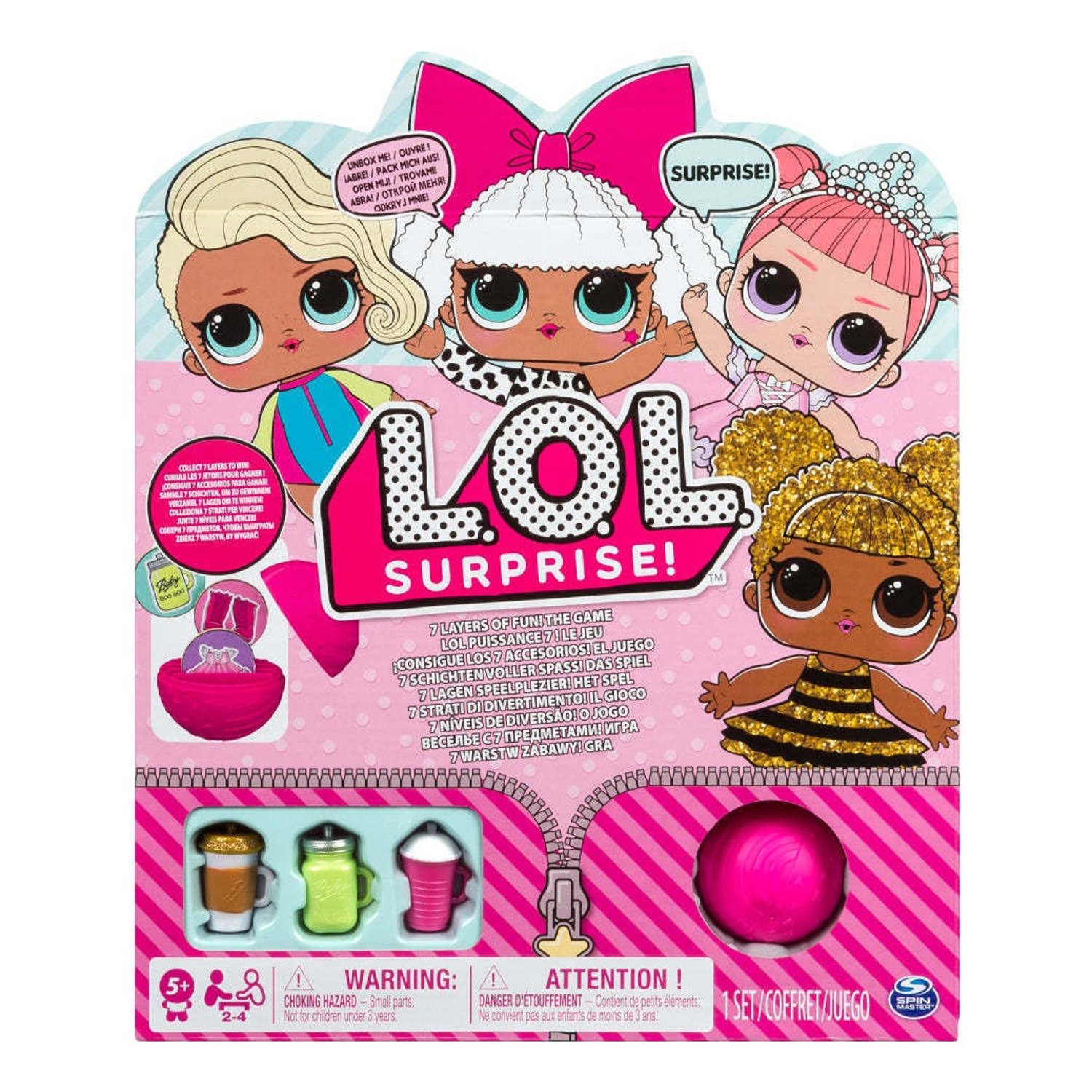 Juego De Mesa LOL 7 Accesorios Sorpresa GENERICO falabella