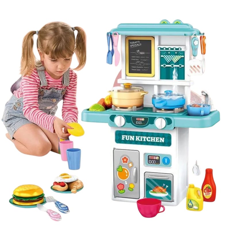 Cocina Infantil Altura De 51 Cm Luz Sonido Vapor THE CANDY AND TOY FACTORY falabella