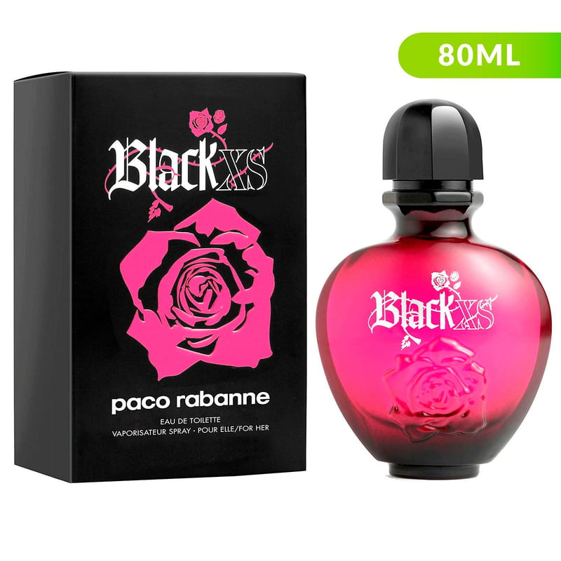 RABANNE - Perfume Paco Rabanne Black XS Mujer 80 ml EDT