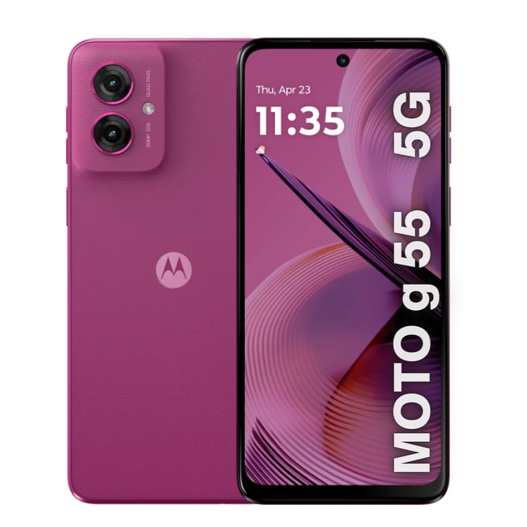 Celular MOTOROLA G55 256GB 8GB Rosa MOTOROLA Falabella