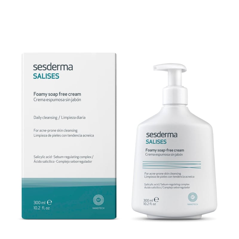 SESDERMA - Tratamiento de acné Salises Foamy Soap Free Cream Sesderma para Piel Grasa 300 ml