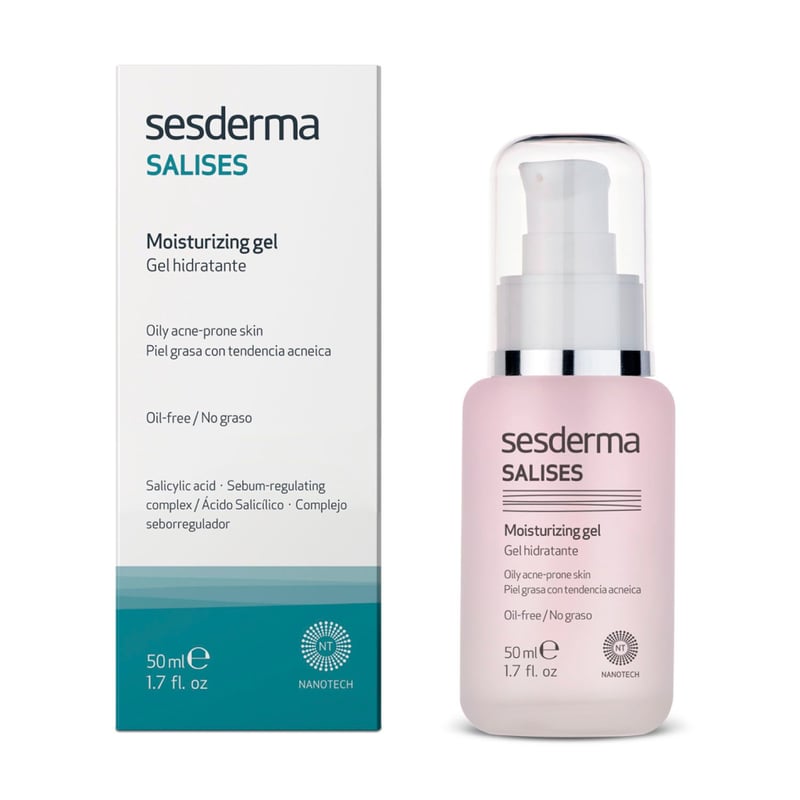 SESDERMA - Tratamiento de acné Salises Moisturizing Gel Sesderma para Piel Grasa 50 ml