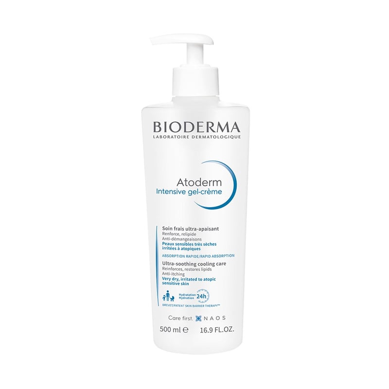 BIODERMA - Hidratante Corporal Atoderm Intensive Gel Creme Bioderma para Piel seca 500 ml