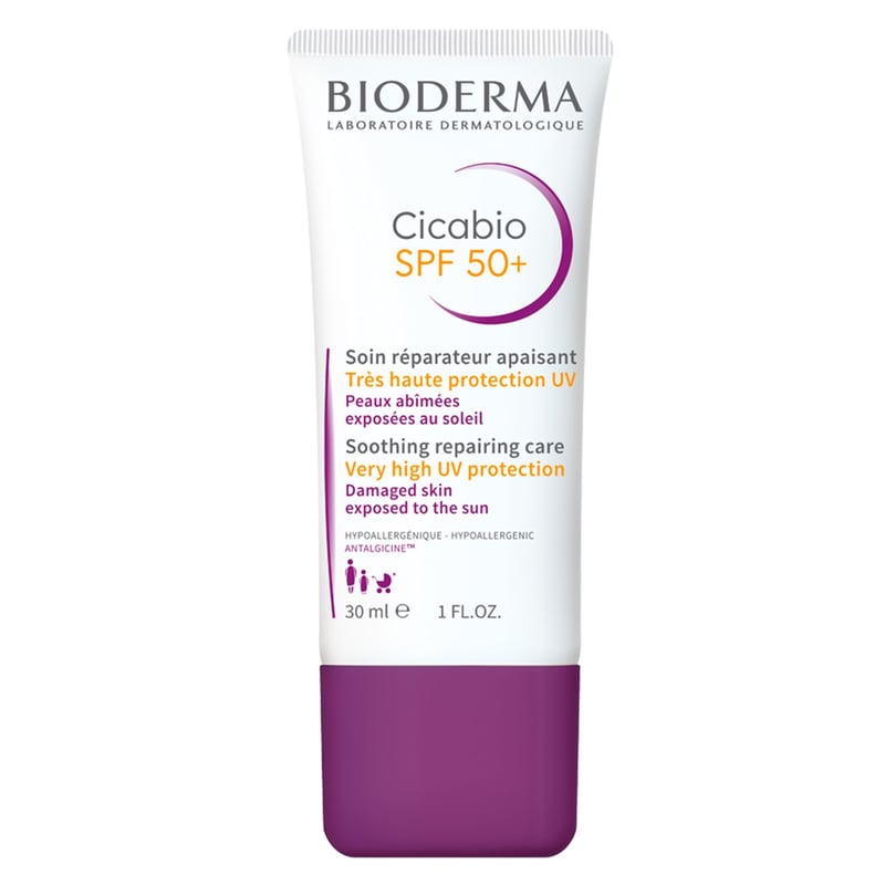 BIODERMA - Hidratante Corporal Cicabio SPF 50 Bioderma para Todo tipo de piel 30 ml