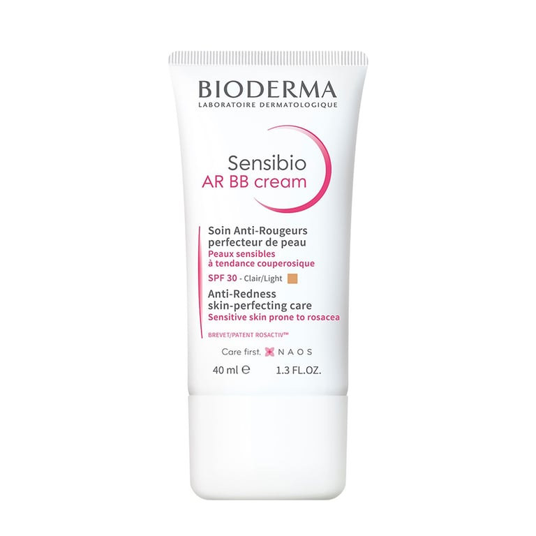 Hidratante Facial Sensibio AR BB Cream Bioderma para Piel Sensible 40 ml