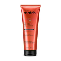 MATCH - Shampoo O Boticario Match Escudo de fuerza Fortalece de raíz a puntas 250 ml