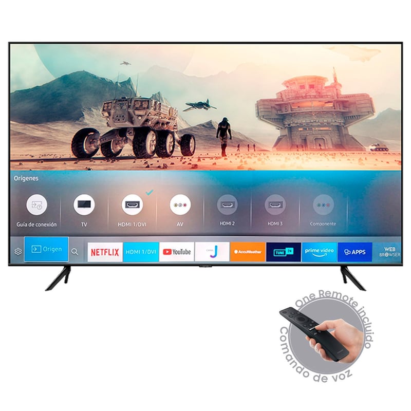 SAMSUNG - Televisor Samsung 82 Pulgadas QLED 4K Ultra HD Smart TV