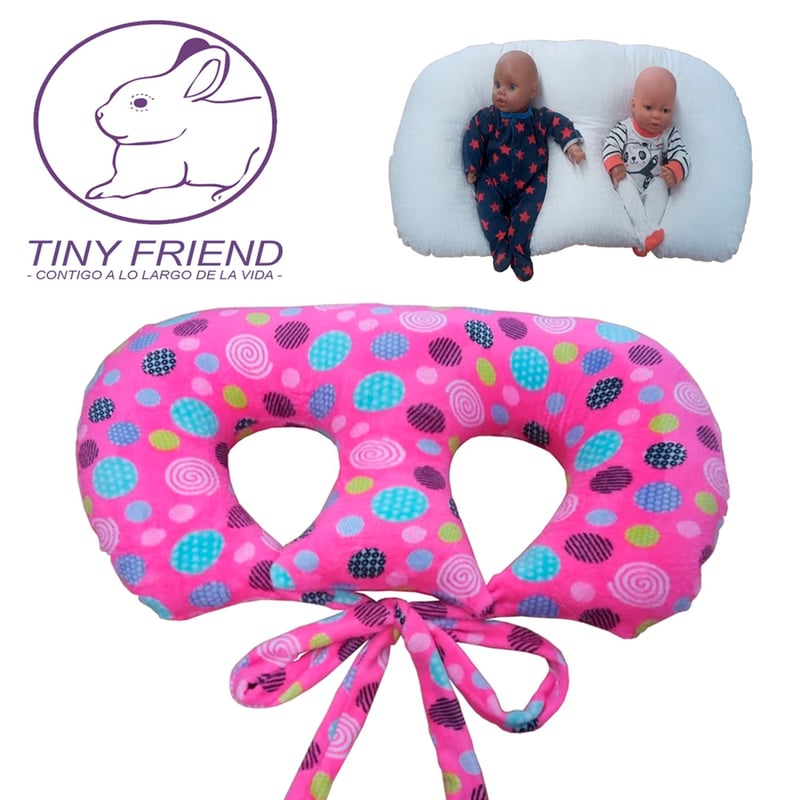 Cojin de Lactancia Gemelar Rosado Tiny Friend TINY FRIEND falabella