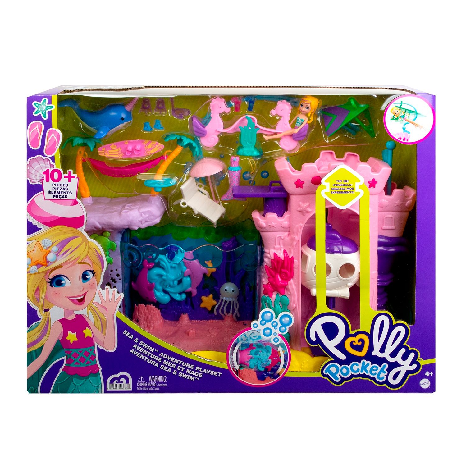 Muneca Polly Pocket Aventuras De Sirena POLLY POCKET falabella