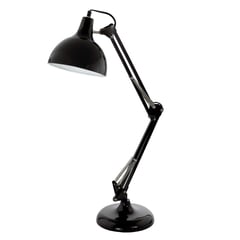 EGLO - Lámpara de mesa Borgillio Escritor Negra H710