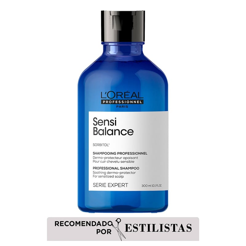 LOREAL PROFESSIONNEL - Shampoo Loreal Professionnel Sensi Balance Cuidado del cuero cabelludo 300 ml