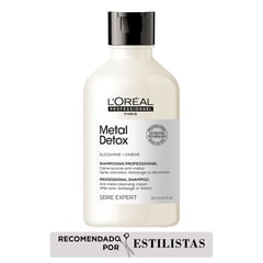 LOREAL PROFESSIONNEL - Shampoo Loreal Professionnel Metal Detox Reparación 300 ml