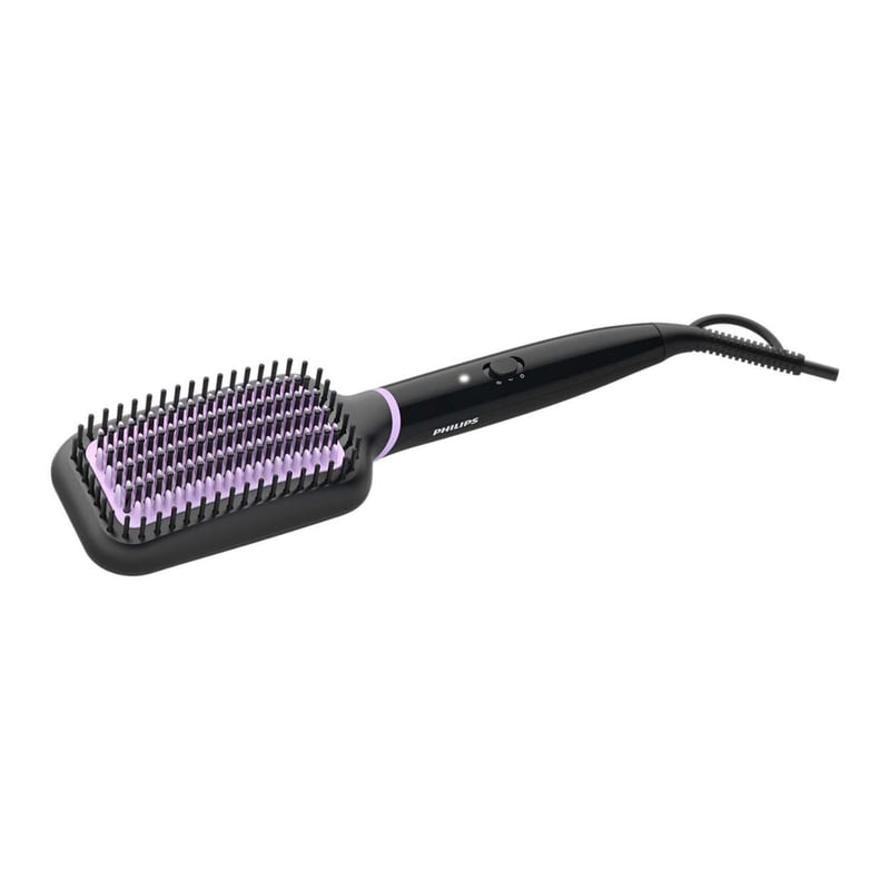 PHILIPS - Cepillo Alisador de cabello Revestimiento Cerámico con Turmalina Philips con tecnología Thermo Protect
