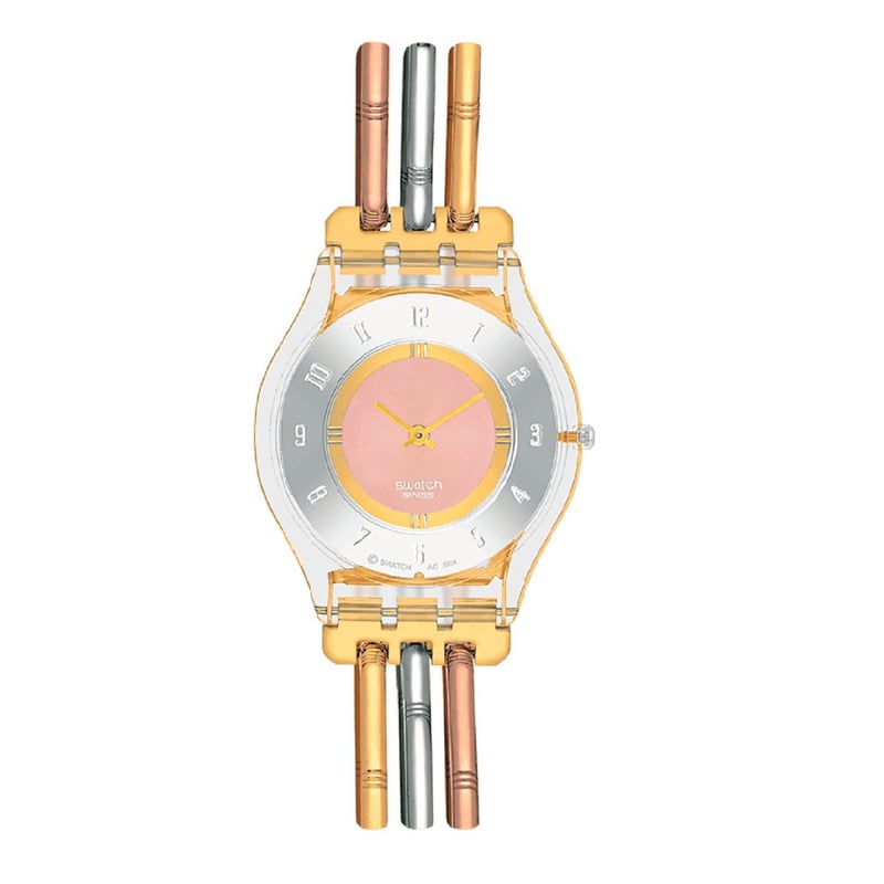 SWATCH - Reloj Mujer Swatch Tri-Gold Again