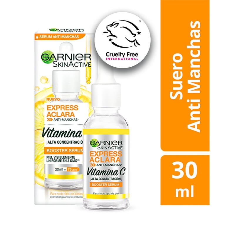 GARNIER - Sérum Vitamina C Express Aclara Garnier para Todo tipo de piel 30 ml