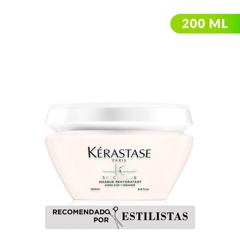 KERASTASE - Mascarilla Capilar Kerastase Spécifique Rehydratant Hidratación 200 ml