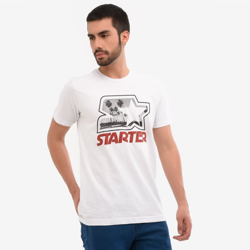 BEARCLIFF - Camiseta para Hombre Manga corta con Estampado Bearcliff