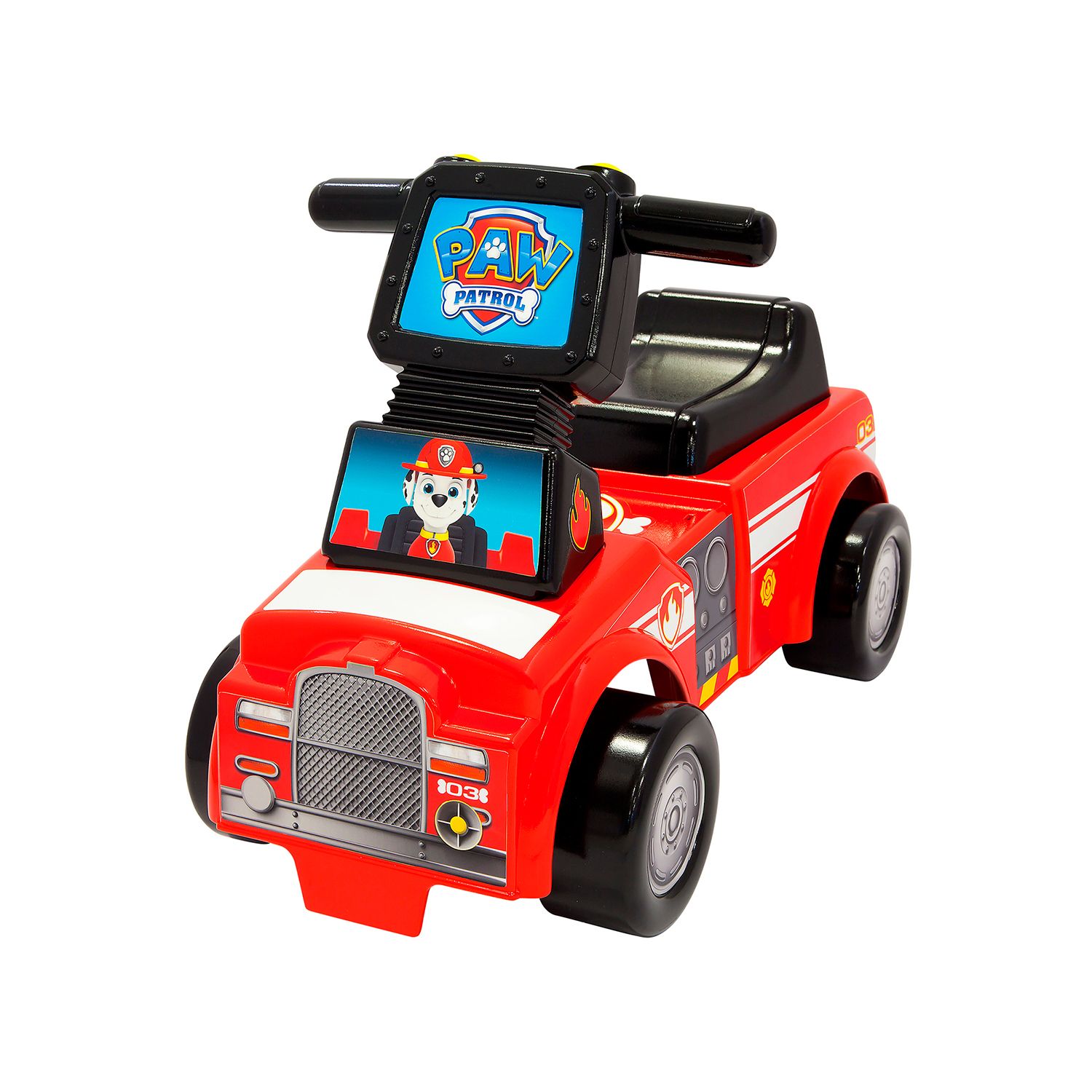 Carro Montable Paw Patrol Patrulla Canina Color Rojo PAW PATROL falabella