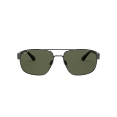 RAY BAN - Gafas de sol Ray Ban RB3663  para Hombre . Marco Gunmetal Lente G.15 Green 