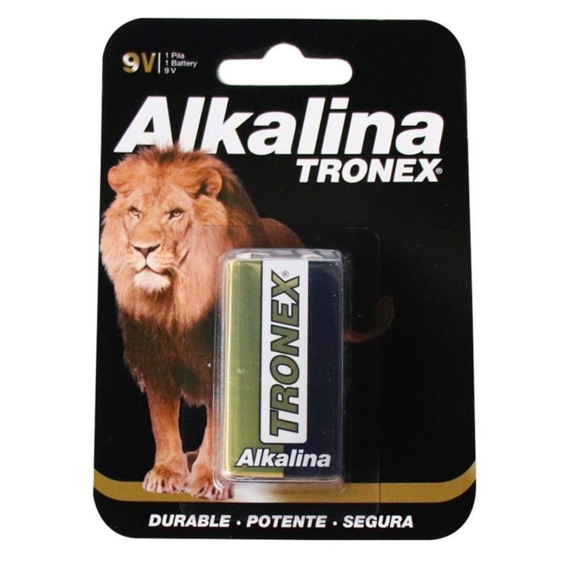 TRONEX - Pila Tronex Alcalina de 9 Voltios