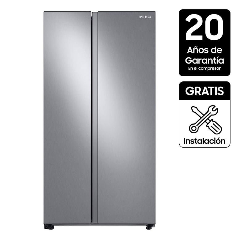 Nevecón Samsung Side by Side 647 lt Gris RS23T5B00S9/CO