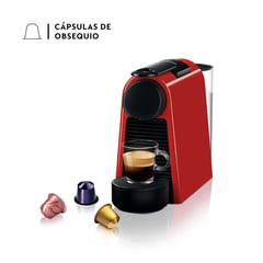 NESPRESSO - Cafetera con Cápsula Essenza Mini Roja