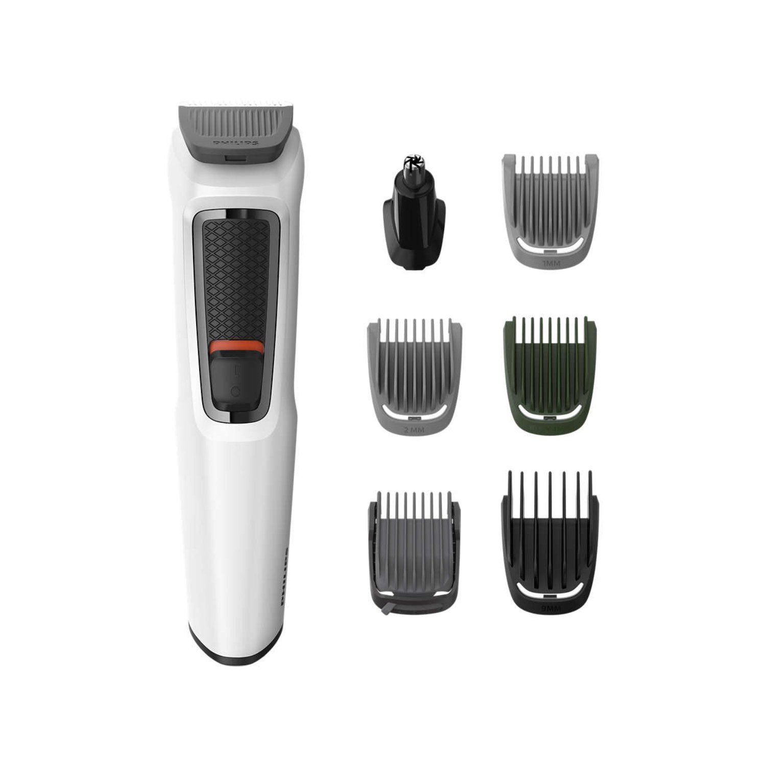 Recortadora Philips Multigroom Series 3000 Recortador todo en uno para cara cabello y cuerpo 7 pzas MG3721 77 PHILIPS falabella