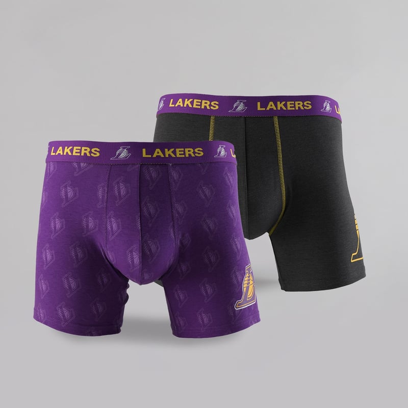 LA LAKERS - Boxers La Lakers Pack de 2