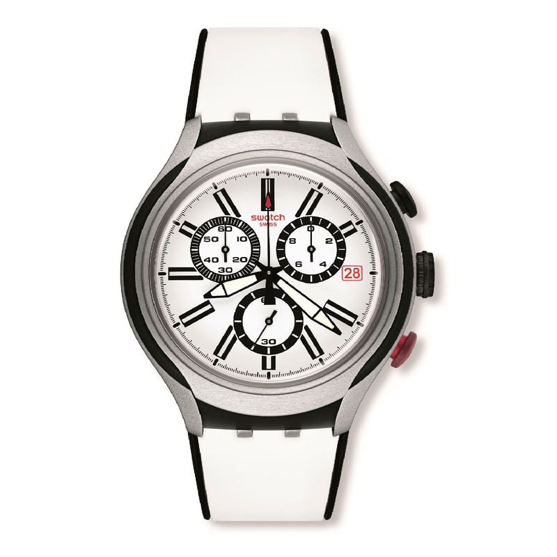 Swatch - Reloj Hombre Swatch Black Wheel YYS4005