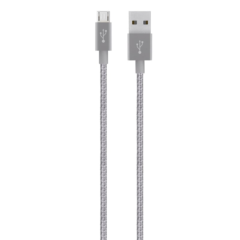 Belkin - Cable MicroUSB 1,2 m Gris