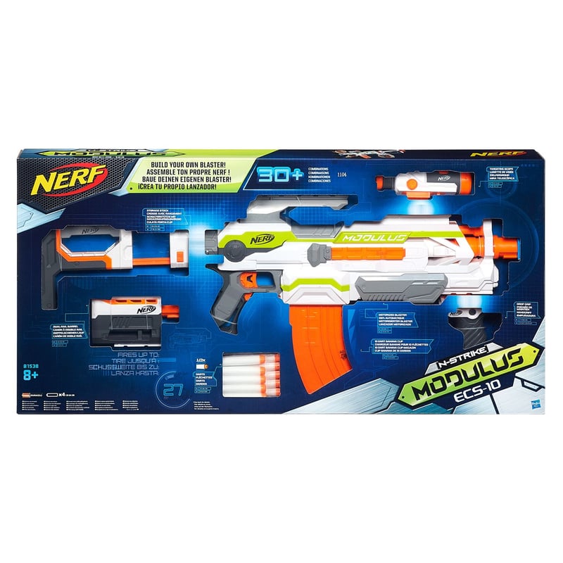 Nerf - Pistola Nerf Modulus Blaster ECS-10