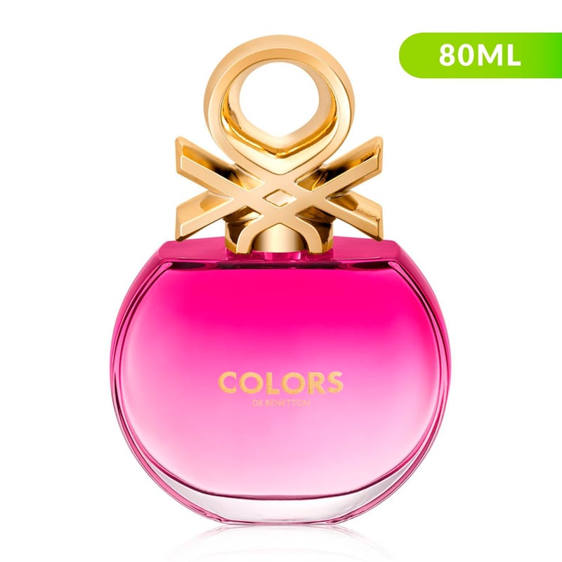 BENETTON - Perfume Benetton Colors Pink Mujer 80 ml EDT