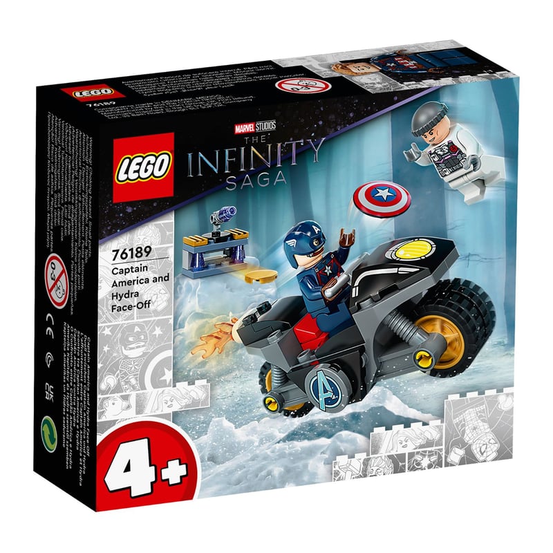 LEGO - Armable Lego Marvel Capitán América Contra Hydra