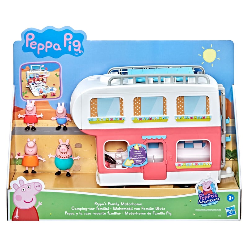 PEPPA PIG - Vehículo Peppa Pig La Casa Rodante Familiar De Peppa Pig