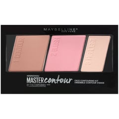 MAYBELLINE - Rubor Compacto Paleta de Contour Face Studio Master Contour Light To Medium Maybelline 10 g