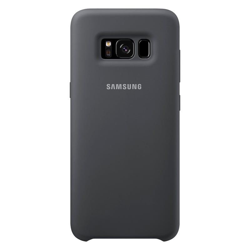 Samsung - Cover Negro en Silicona para Galaxy S8+