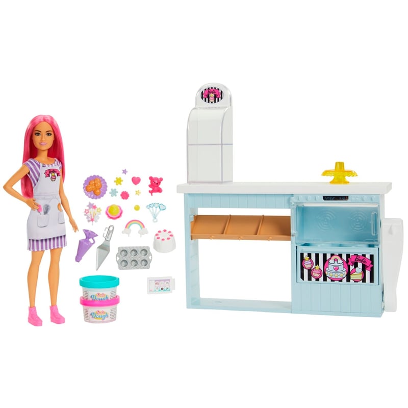 Set de juego Barbie Careers Reposteria para decorar BARBIE falabella