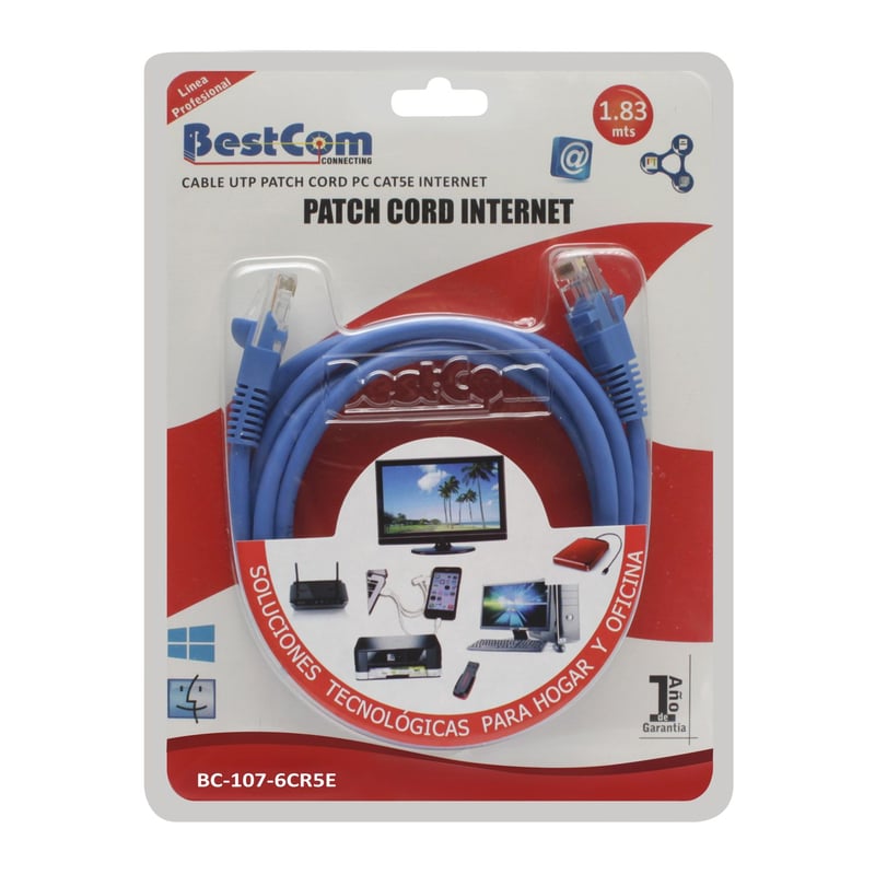 BESTCOM -  Cable Patch Cords 1.83 Mt
