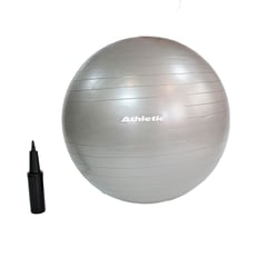 ATHLETIC - Balón yoga gris 65cm 1100g bomba