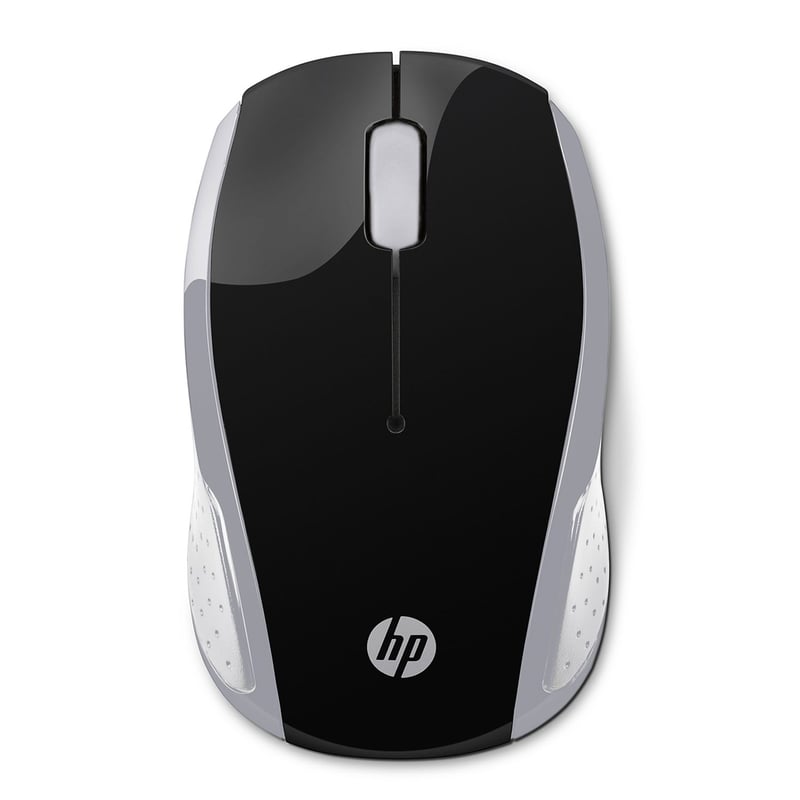 HP - Mouse inalámbrico HP 200 | Conexión USB | Adaptable ambas manos | Incluye baterías. Compatible iOS, Windows, Chrome